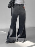 Gradient Flare Wide Denim