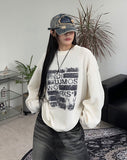 Miley printed boucle knitwear