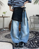 Rivaz Dart Balloon Denim Pants