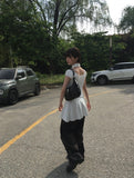 Moon Moon Pintuck D-Ring Cotton Week Pants