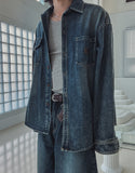 Hamb Work Patch Denim Shirt