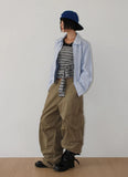 STRAP HIGH NECK BLOUSON