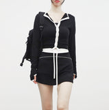 Razuan Warmer Color Matching Cardigan