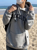 Peace out brushed hoodie