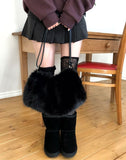 Swin Fur Shoulder Bag