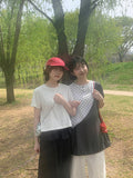 [BAONHAUS] Aruki Dot Crop Tee