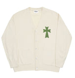 DOT CROSS Embroidered Knit Cardigan