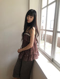 Kimu Dot Sleeveless Blouse