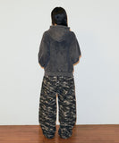 TIGER CAMO WIDE PANTS