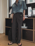 Hush long wide half banding slacks