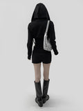 Tonbeu snap hooded cardigan