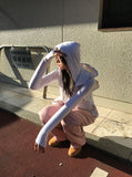 SLIM WRAP HOOD TOP