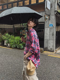 Candid check box shirt