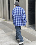 pastel overcheck shirt