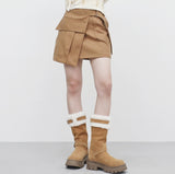 Rable Cargo Wrap Mini Skirt