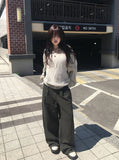 Picker V-neck Loose Cable Knit