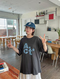 Dideli Printing Over Short Sleeve Tee