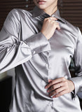 [ EEUN MADE ] Velina Gloss Shirt