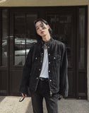 Entry trucker denim jacket