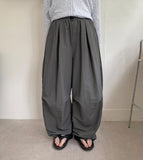 [unisex] Ruisha nylon banding string parachute jogger pants