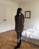 [Brushed] Blitz check pleated mini skirt