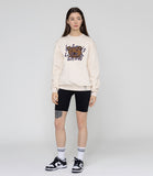 Big Drawing Letter Bear Sweatshirt