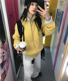 SPRING OVER KNIT ZIP-UP