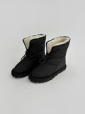 1104 Padded Middle Boots (2 cm)