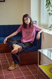 Heart Bear Pigment Crop Short Sleeve Tee