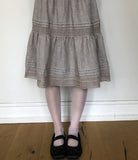 Hutom Lace Midi Skirt