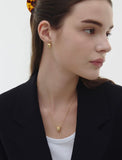 Iceblock Silver Necklace