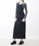 Coverly Halter Belt Bustier Span One Piece