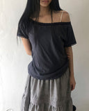 Verom Lace Short Sleeve T-shirt