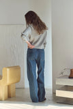 Corduroy Wide Denim Pants