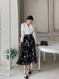 Roche Flower Banding Skirt
