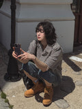 Hillin Check Tweed Shirt