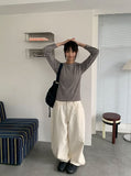 Mopan Cotton Balloon Wide Pants