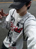 MADE Metal Printing Long Sleeve Loose Fit Tee