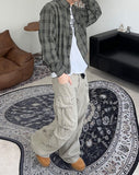Kaan Cutting Check Shirt