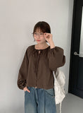 Nipu Ribbon Shirring Blouse