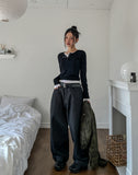 Molly Layered Button Long Sleeve