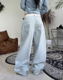 Akan Double Yoke Snap Cotton Pants