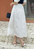Byville Pintuck Pleated Long Skirt