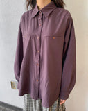 Doint Pocket Cotton Over Long Sleeve Shirt