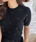 Newban Round Pearl Knit