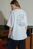 CATCH HOPE Embroidery Short Sleeve Tee