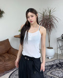 Lava shirring sleeveless