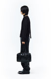 LOGO FUR CARDIGAN
