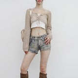 Senia cardigan + sleeveless set