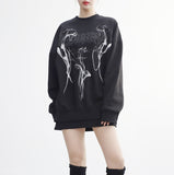 Smoke Printed Sweatshirt